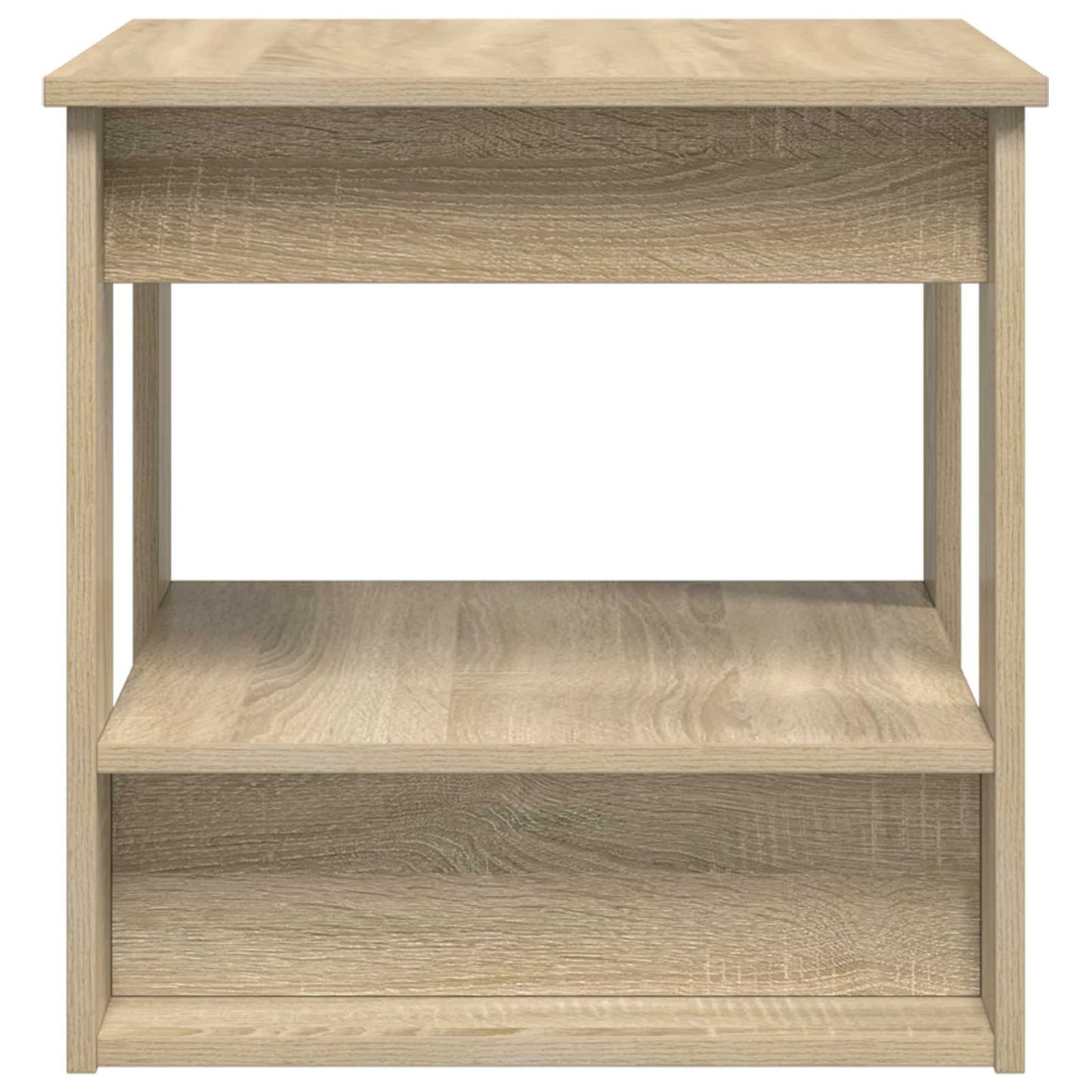 Salontafel Sonoma Eiken 51 x 50 x 50 cm Bewerkt hout