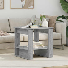 Salontafel Grijs Sonoma 51 x 50 x 50 cm Bewerkt hout