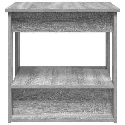 Salontafel Grijs Sonoma 51 x 50 x 50 cm Bewerkt hout