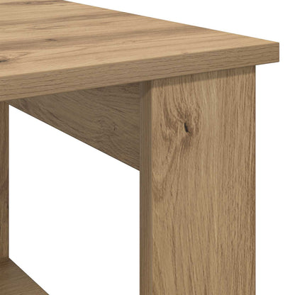 Salontafel Artisan Eiken 51 x 50 x 50 cm Bewerkt hout