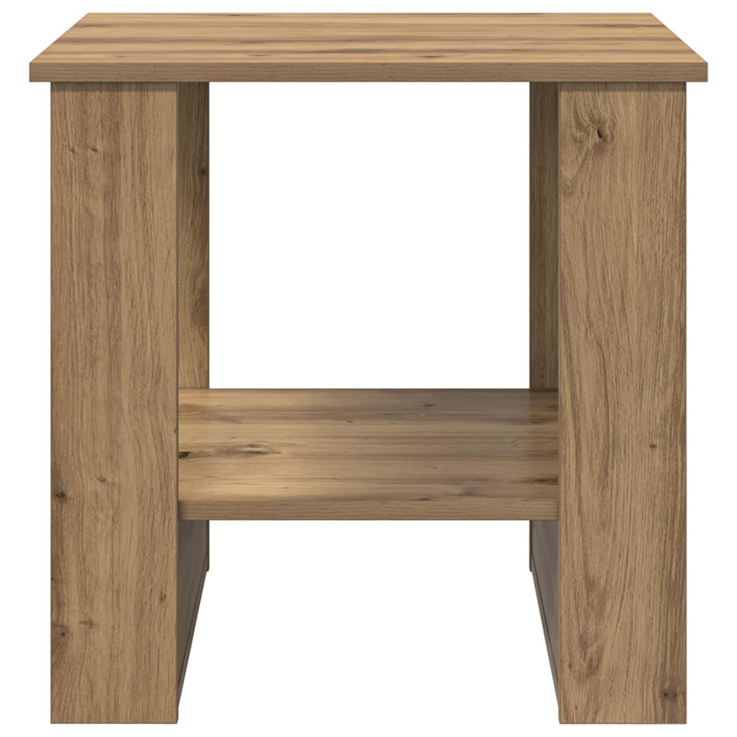 Salontafel Artisan Eiken 51 x 50 x 50 cm Bewerkt hout