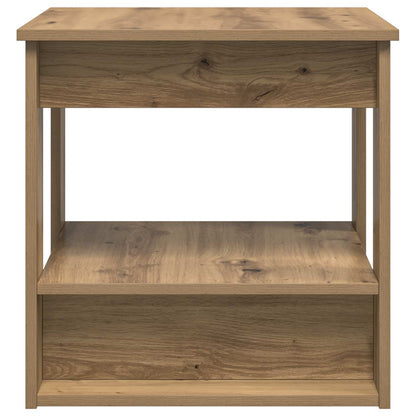 Salontafel Artisan Eiken 51 x 50 x 50 cm Bewerkt hout