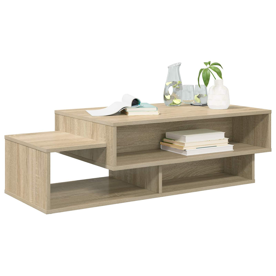 Salontafel Sonoma Eiken 105 x 50 x 32,5 cm Bewerkt hout