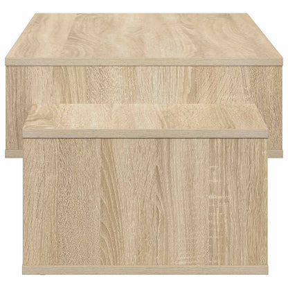 Salontafel Sonoma Eiken 105 x 50 x 32,5 cm Bewerkt hout