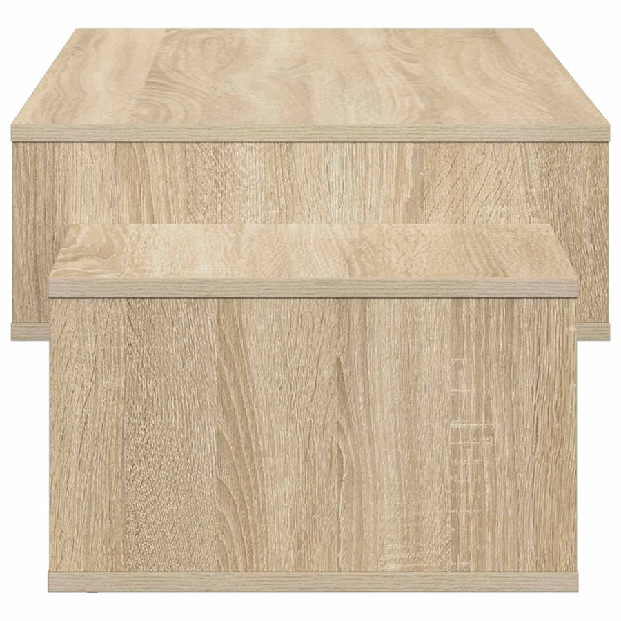 Salontafel Sonoma Eiken 105 x 50 x 32,5 cm Bewerkt hout