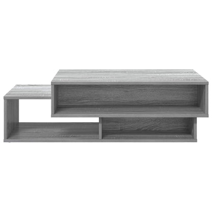Salontafel Grijs Sonoma 105 x 50 x 32,5 cm Bewerkt hout