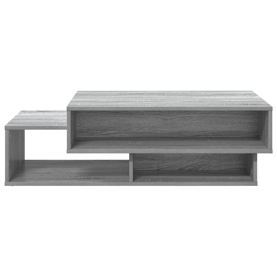 Salontafel Grijs Sonoma 105 x 50 x 32,5 cm Bewerkt hout