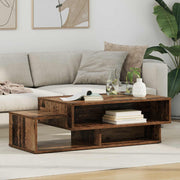 Salontafel 105x50x32.5 cm oudhout bewerkt hout