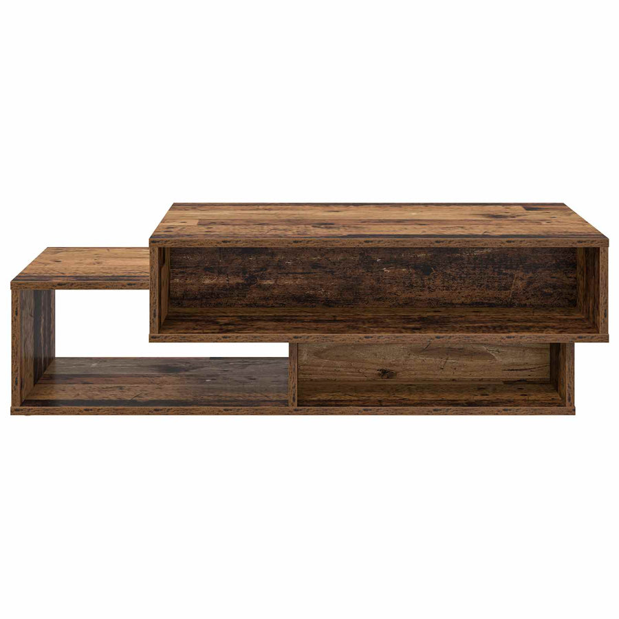 Salontafel Oudhout 105 x 50 x 32,5 cm Bewerkt hout