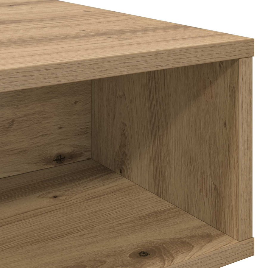 Salontafel Artisan Eiken 105 x 50 x 32,5 cm Bewerkt hout