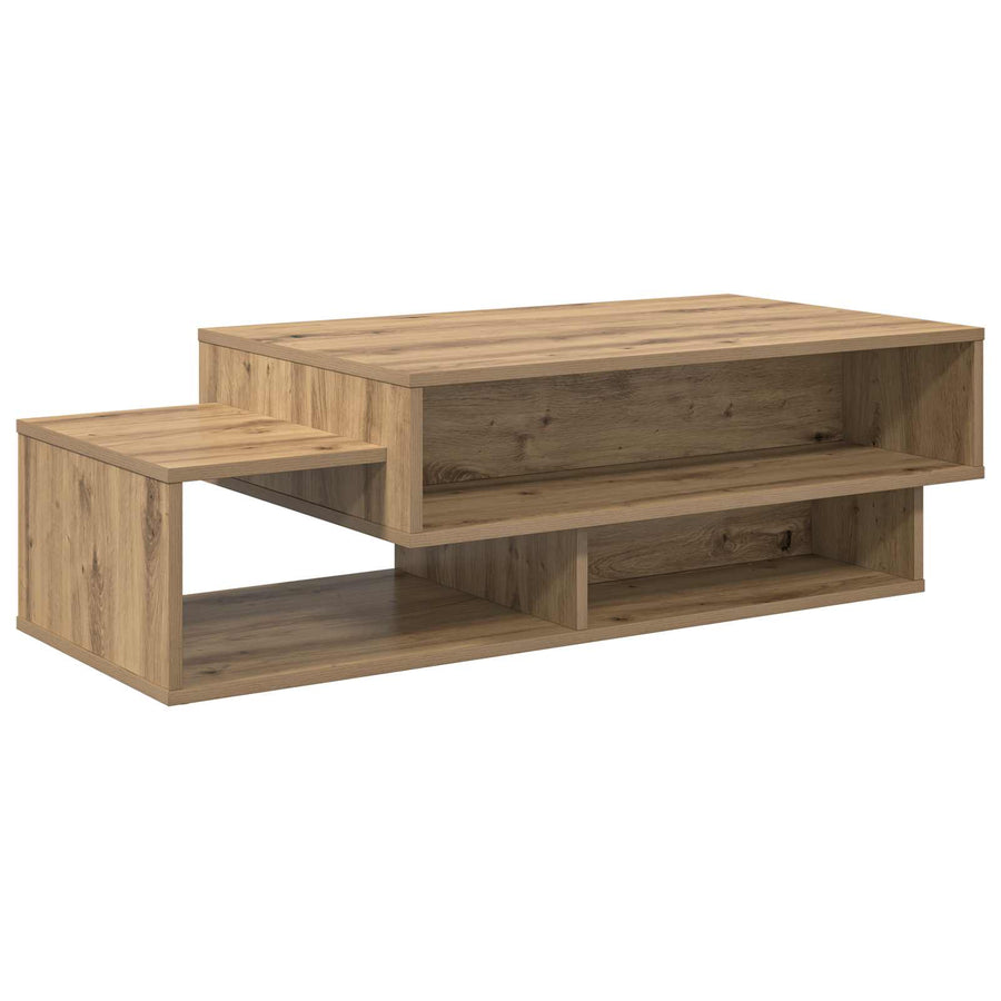 Salontafel Artisan Eiken 105 x 50 x 32,5 cm Bewerkt hout