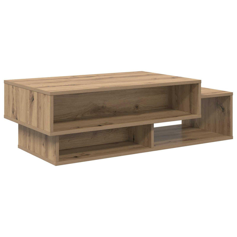 Salontafel Artisan Eiken 105 x 50 x 32,5 cm Bewerkt hout