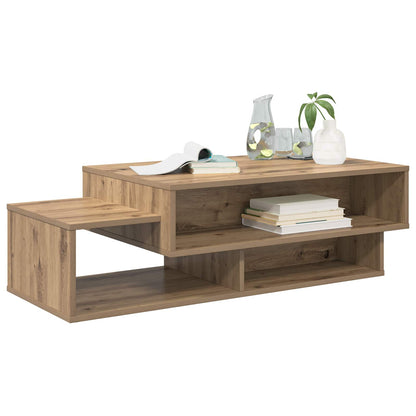 Salontafel Artisan Eiken 105 x 50 x 32,5 cm Bewerkt hout