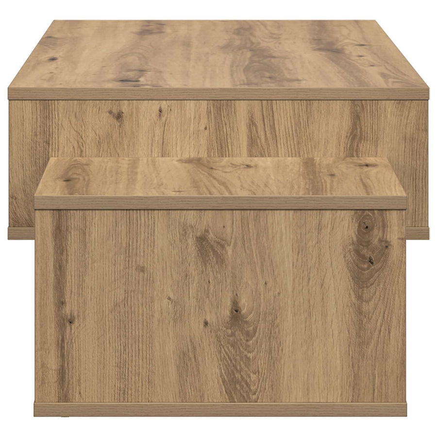 Salontafel Artisan Eiken 105 x 50 x 32,5 cm Bewerkt hout
