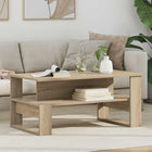 Coffee Table Sonoma Oak 90 x 50 x 40 cm Engineered Wood