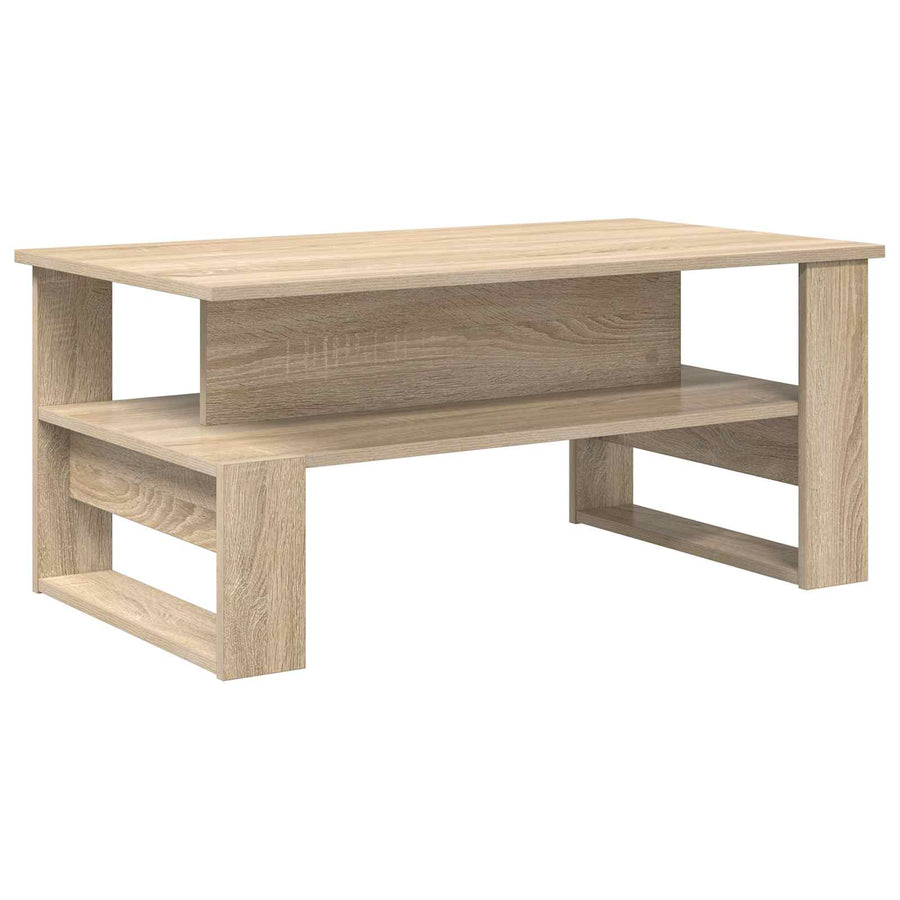Salontafel Sonoma Eiken 90 x 50 x 40 cm Bewerkt hout