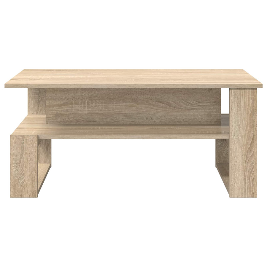 Salontafel Sonoma Eiken 90 x 50 x 40 cm Bewerkt hout