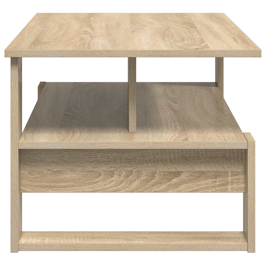 Salontafel Sonoma Eiken 90 x 50 x 40 cm Bewerkt hout