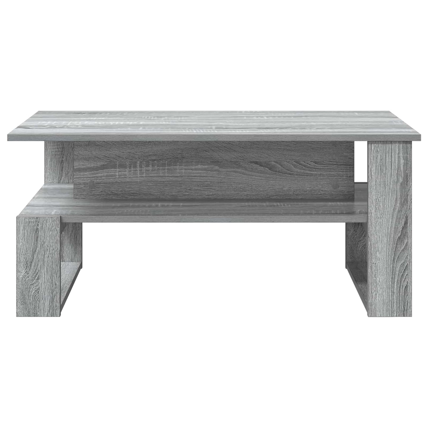 Salontafel Grijs Sonoma 90 x 50 x 40 cm Bewerkt hout