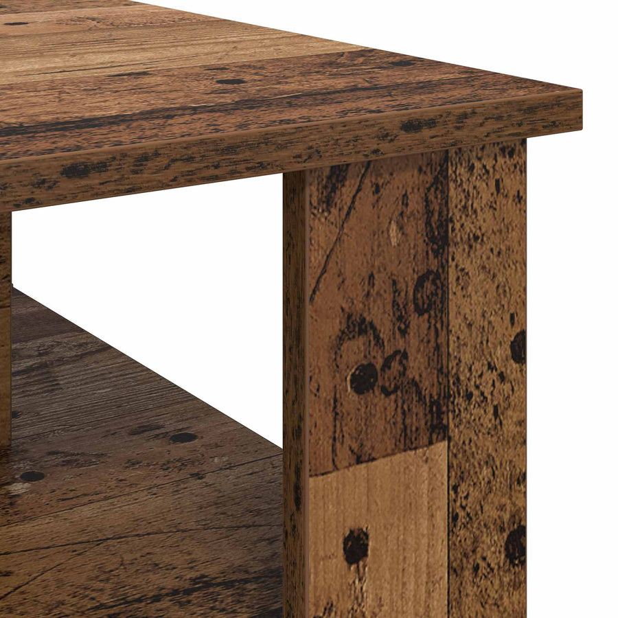 Salontafel Oudhout 90 x 50 x 40 cm Bewerkt hout