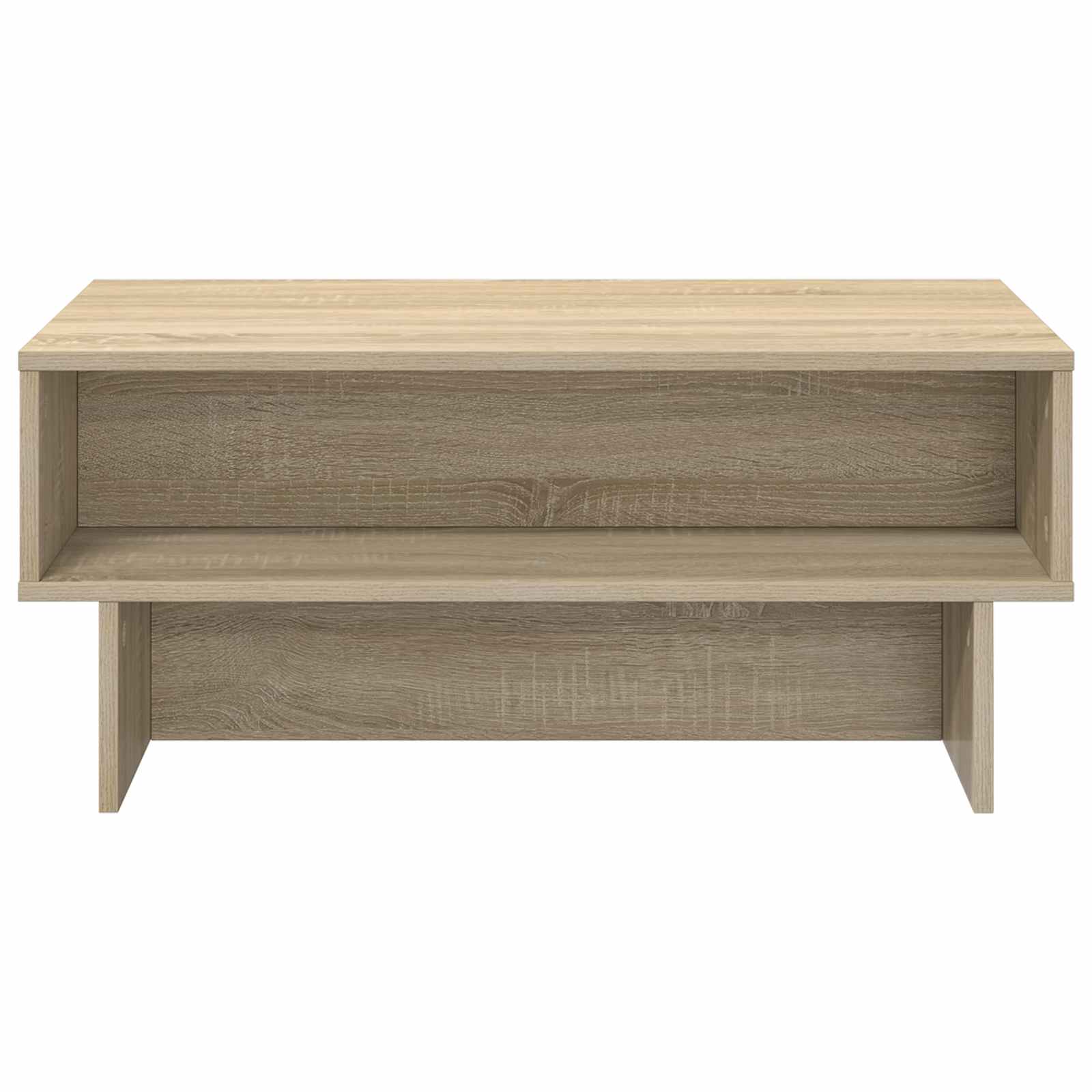 Salontafel Sonoma Eiken 80 x 46 x 35 cm Bewerkt hout