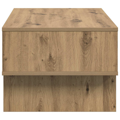 Salontafel Artisan Eiken 80 x 46 x 35 cm Bewerkt hout