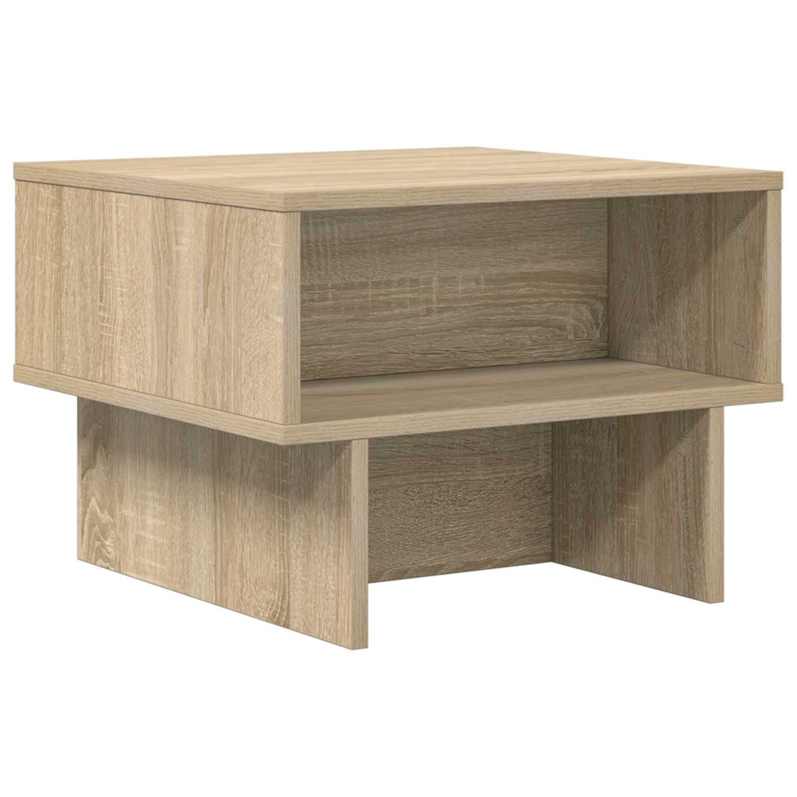 Salontafel Sonoma Eiken 48 x 46 x 35 cm Bewerkt hout