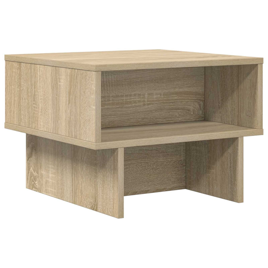 Salontafel Sonoma Eiken 48 x 46 x 35 cm Bewerkt hout