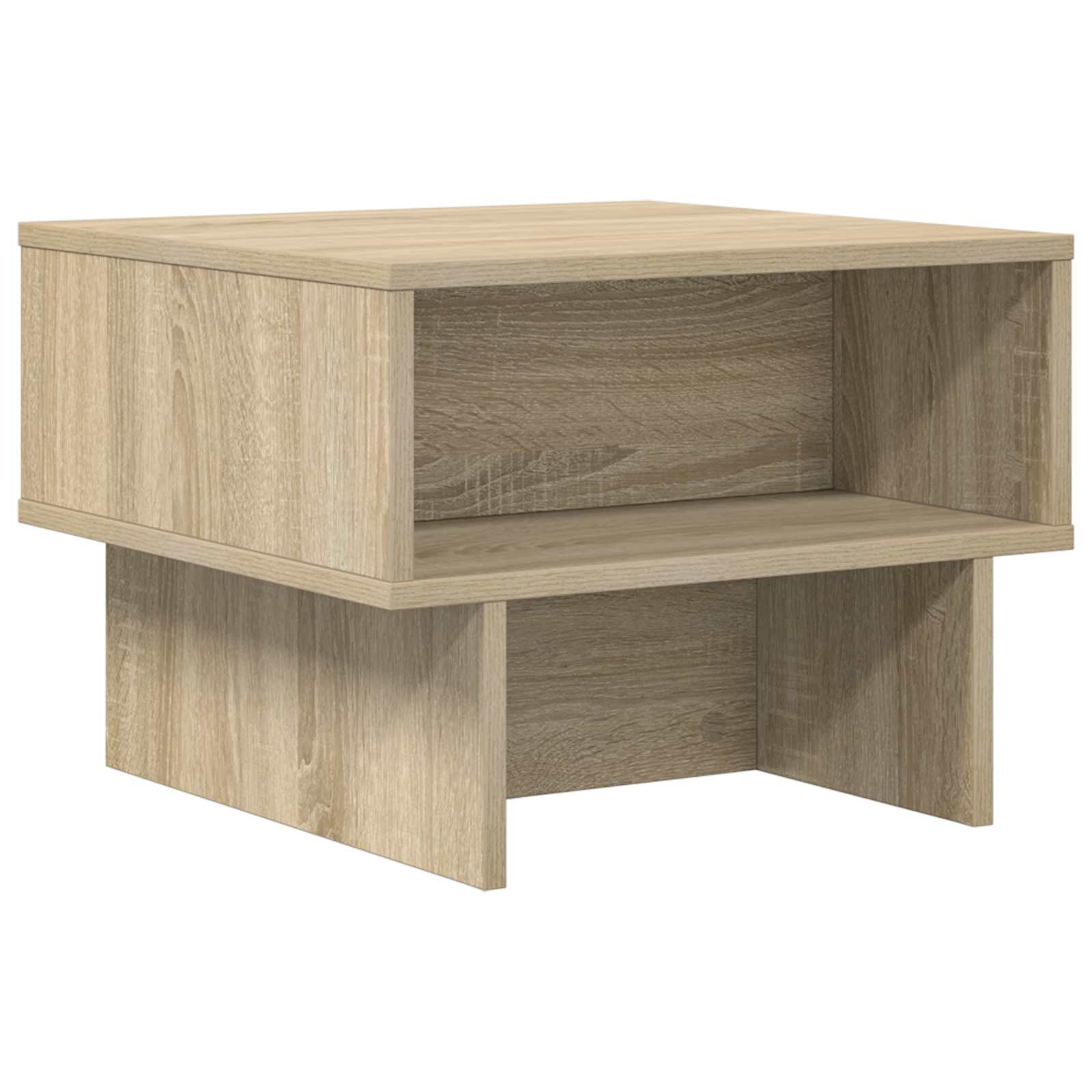Salontafel Sonoma Eiken 48 x 46 x 35 cm Bewerkt hout
