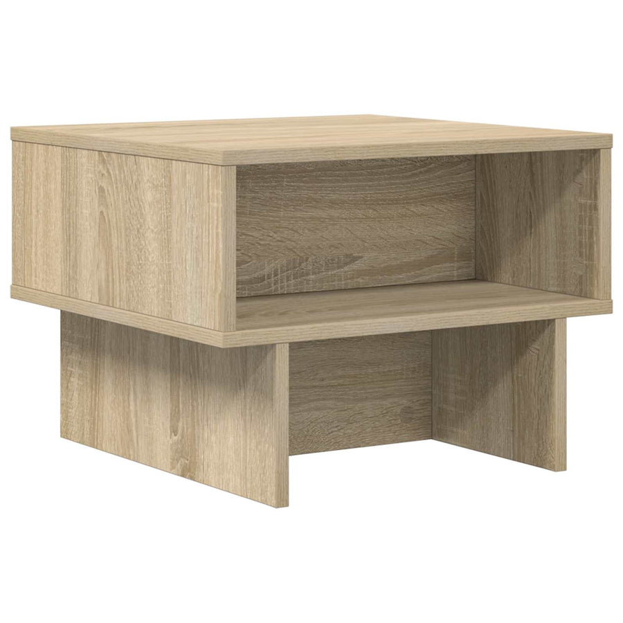 Salontafel Sonoma Eiken 48 x 46 x 35 cm Bewerkt hout