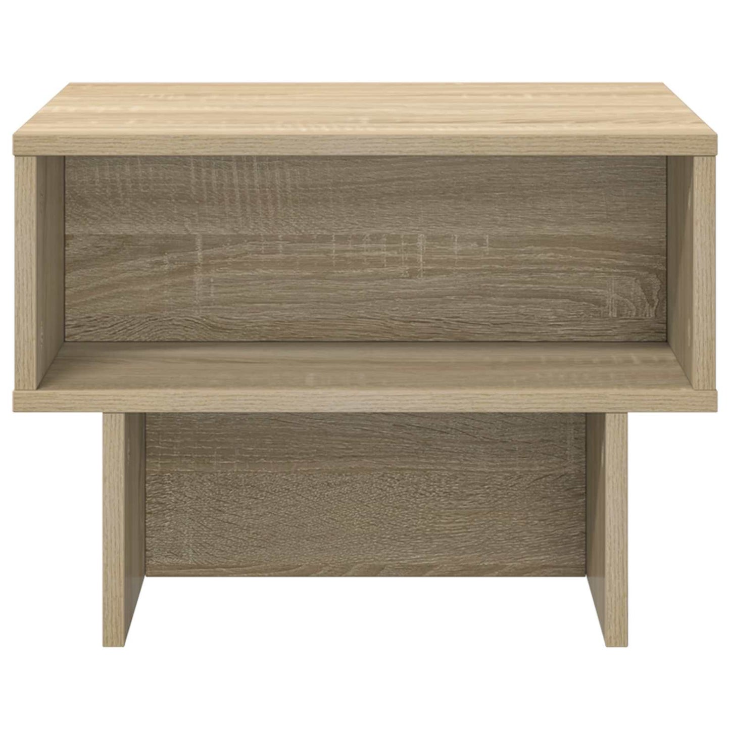 Salontafel Sonoma Eiken 48 x 46 x 35 cm Bewerkt hout