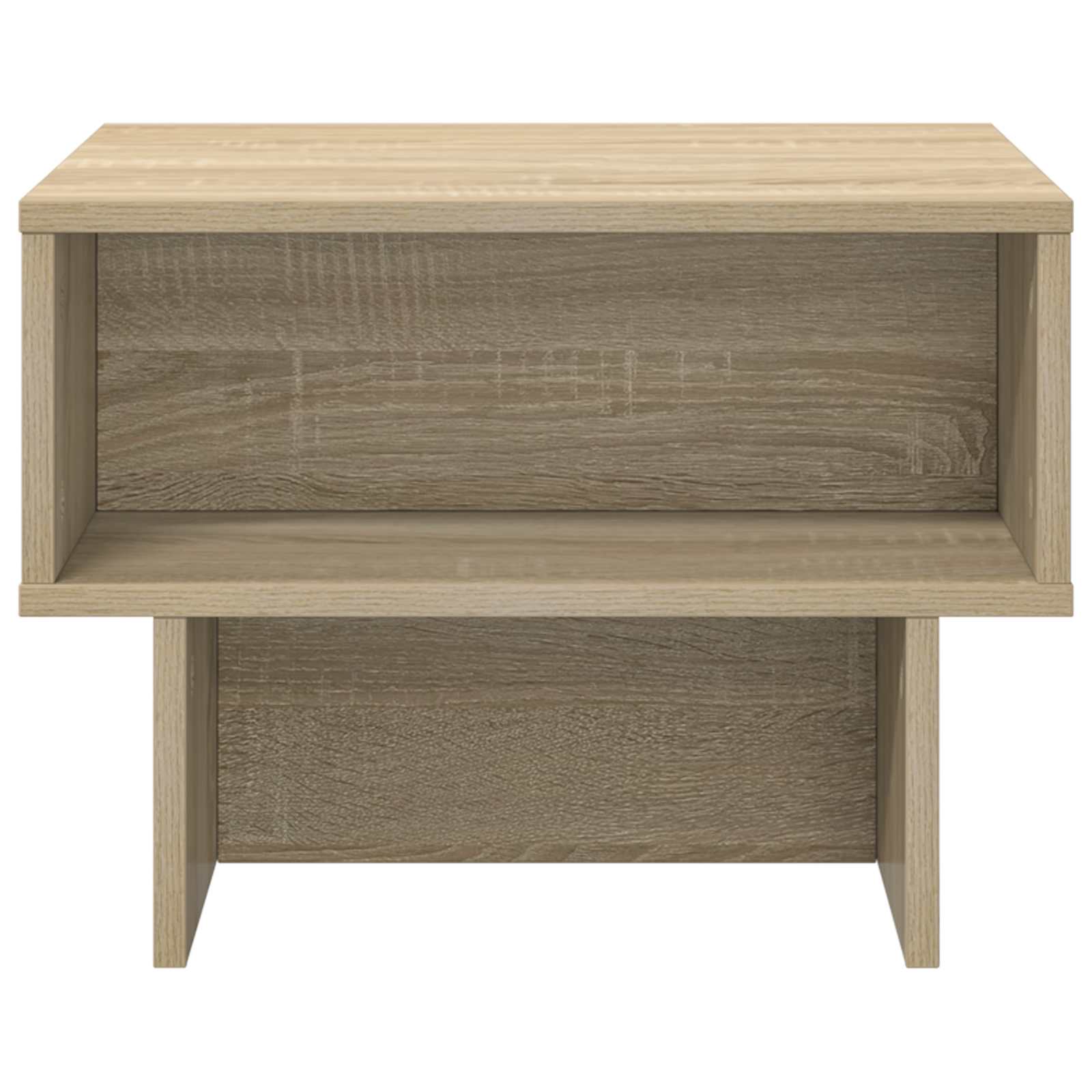 Salontafel Sonoma Eiken 48 x 46 x 35 cm Bewerkt hout