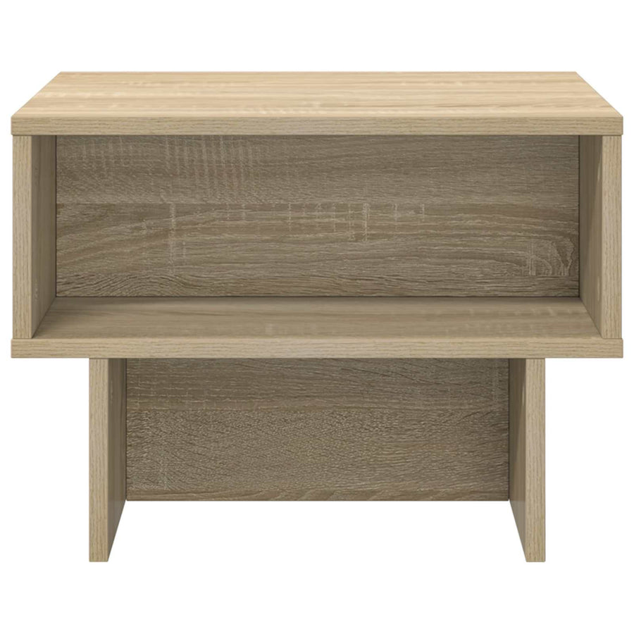 Salontafel Sonoma Eiken 48 x 46 x 35 cm Bewerkt hout