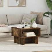 Salontafel gerookt eiken 48x46x35 cm
