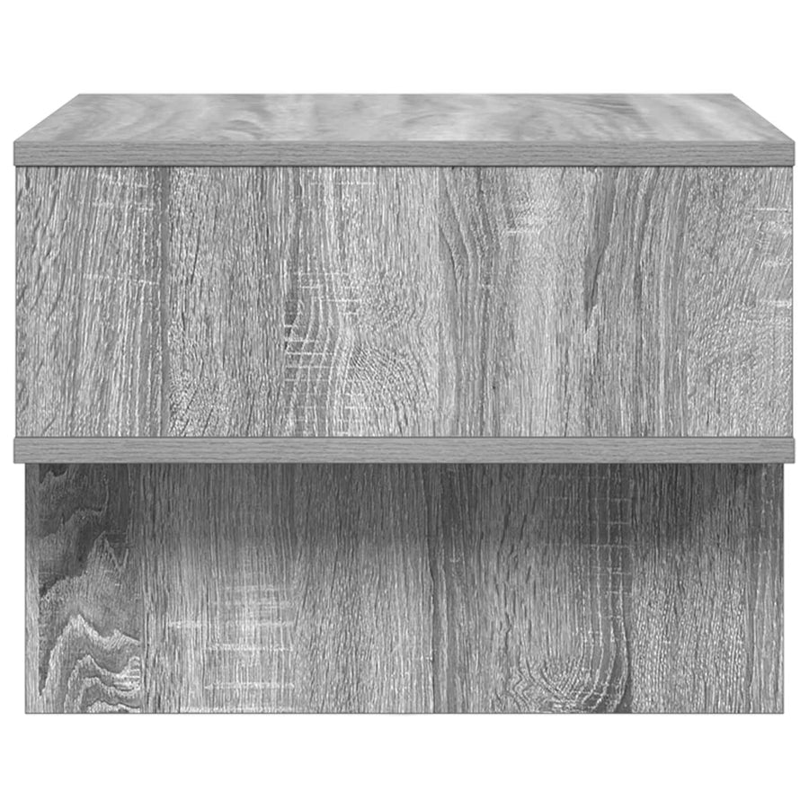 Salontafel Grijs Sonoma 48 x 46 x 35 cm Bewerkt hout