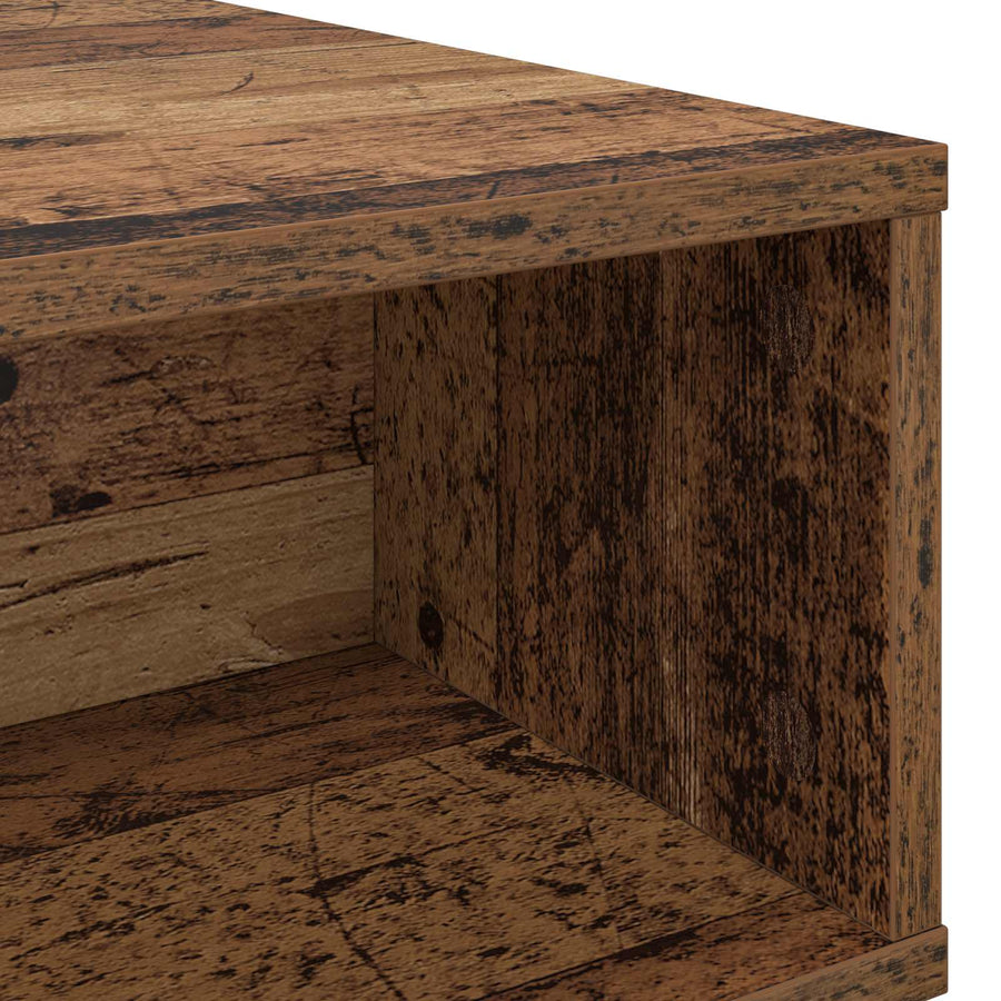 Salontafel Oudhout 48 x 46 x 35 cm Bewerkt hout