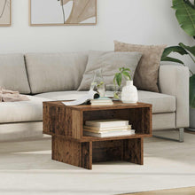 Salontafel Oudhout 48 x 46 x 35 cm Bewerkt hout