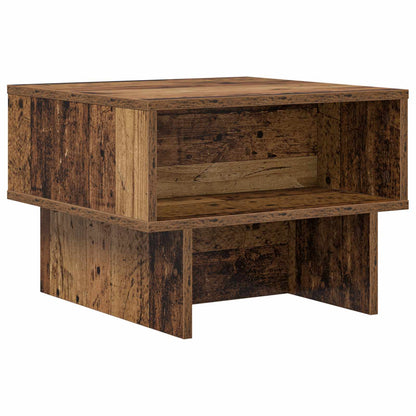 Salontafel Oudhout 48 x 46 x 35 cm Bewerkt hout