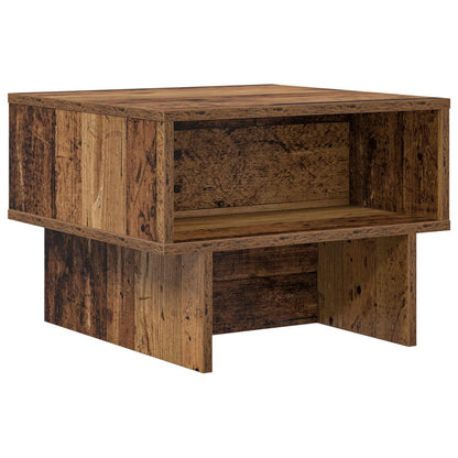 Salontafel Oudhout 48 x 46 x 35 cm Bewerkt hout