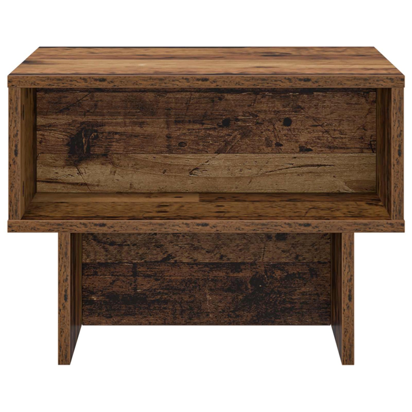 Salontafel Oudhout 48 x 46 x 35 cm Bewerkt hout