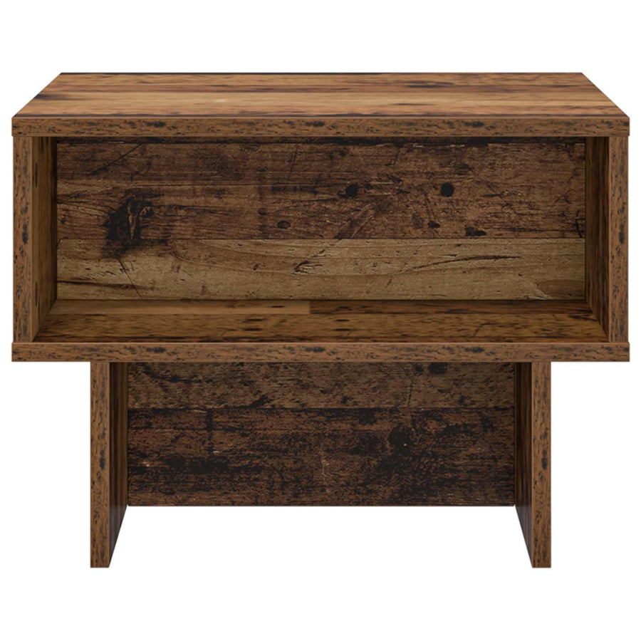 Salontafel Oudhout 48 x 46 x 35 cm Bewerkt hout