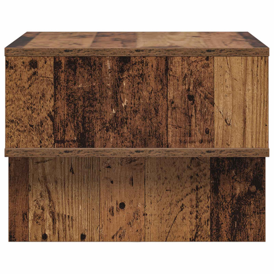 Salontafel Oudhout 48 x 46 x 35 cm Bewerkt hout
