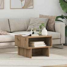 Salontafel Artisan Eiken 48 x 46 x 35 cm Bewerkt hout