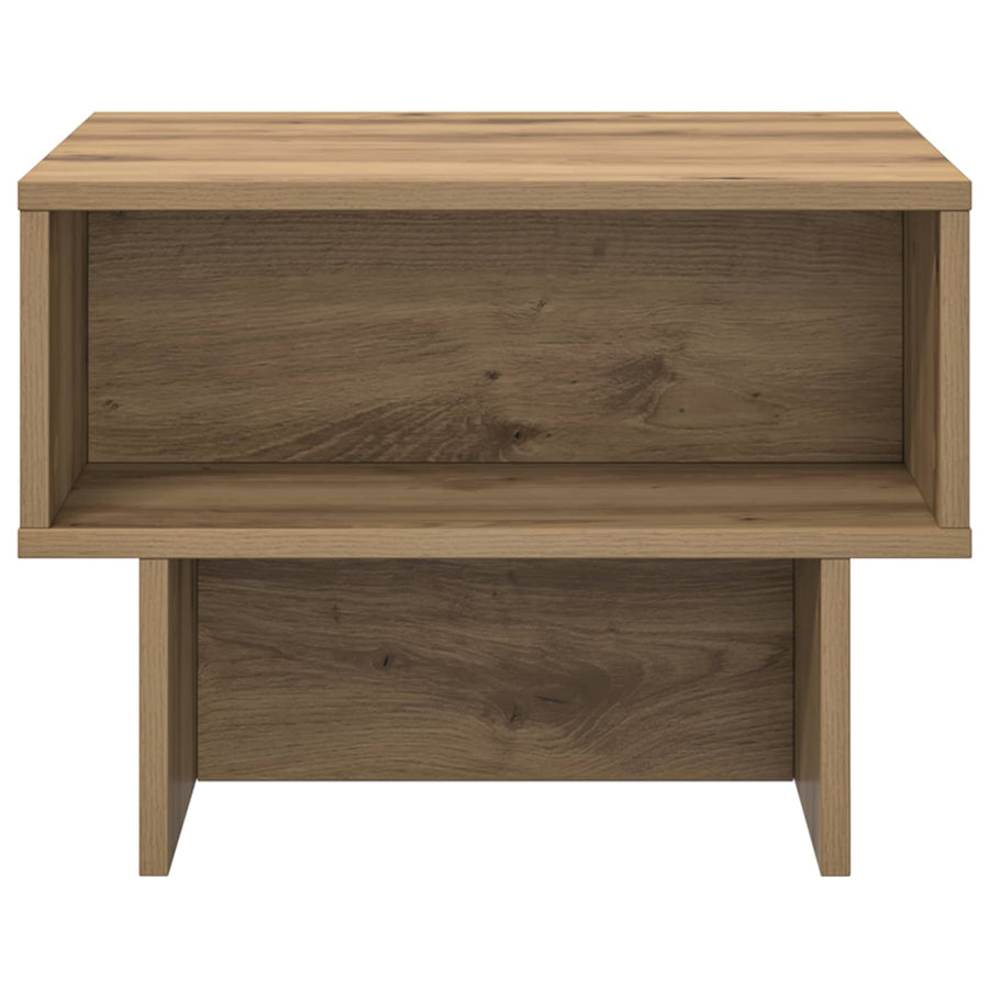 Salontafel Artisan Eiken 48 x 46 x 35 cm Bewerkt hout