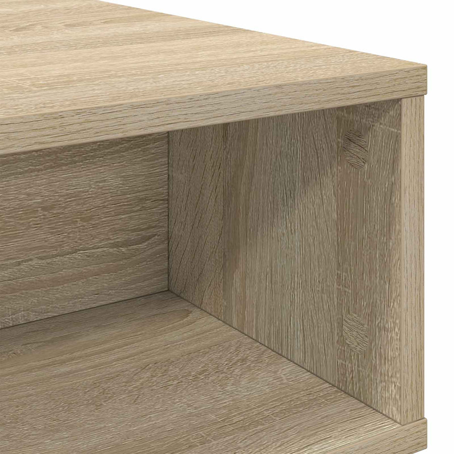 Salontafel Sonoma Eiken 100 x 46 x 35 cm Bewerkt hout