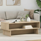 Coffee Table Sonoma Oak 100 x 46 x 35 cm Engineered Wood