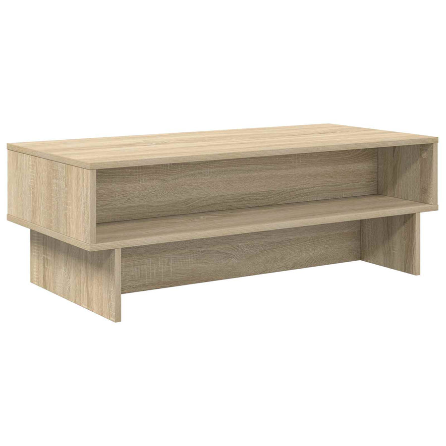 Salontafel Sonoma Eiken 100 x 46 x 35 cm Bewerkt hout