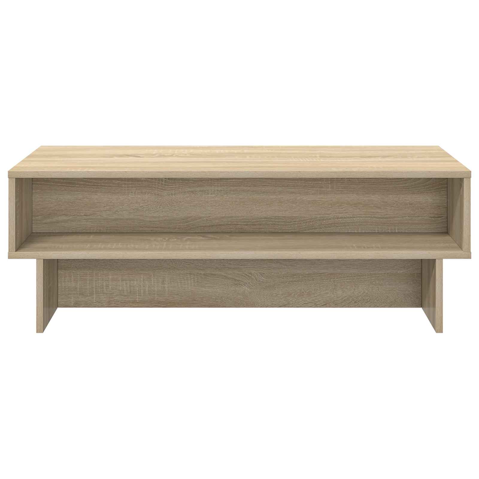 Salontafel Sonoma Eiken 100 x 46 x 35 cm Bewerkt hout