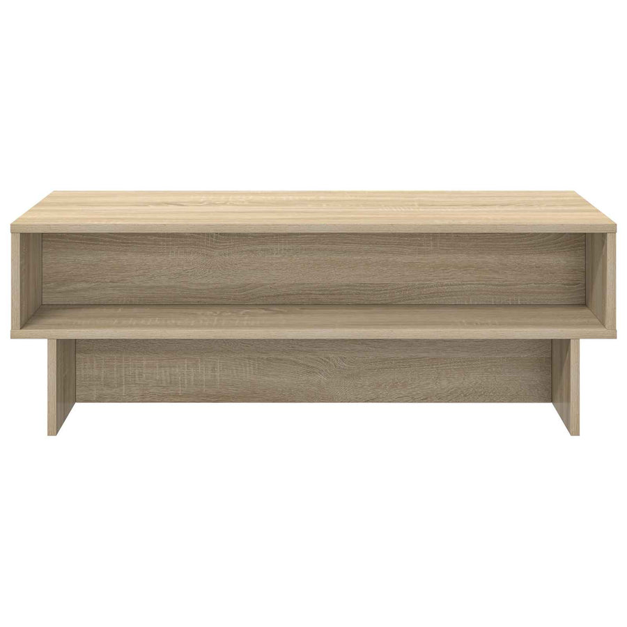 Salontafel Sonoma Eiken 100 x 46 x 35 cm Bewerkt hout