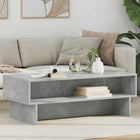 Coffee table Concrete Grey 100 x 46 x 35 cm Engineered wood